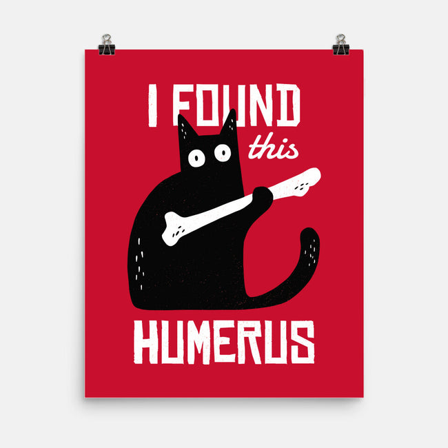 Cat With A Bone-none matte poster-cottonwander