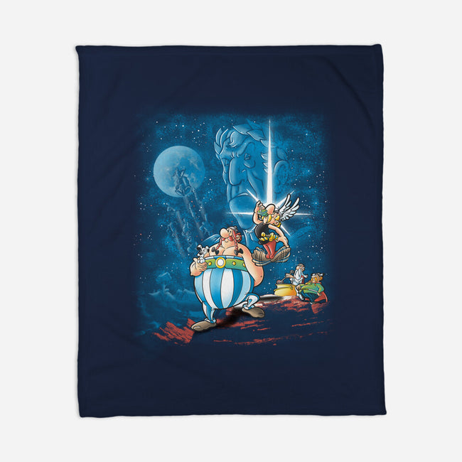 Gaul Wars-none fleece blanket-trheewood