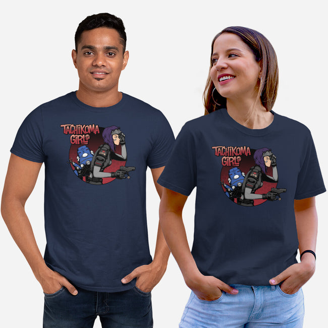 Robot Girl-unisex basic tee-pigboom