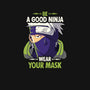 Good Ninja-mens heavyweight tee-Geekydog