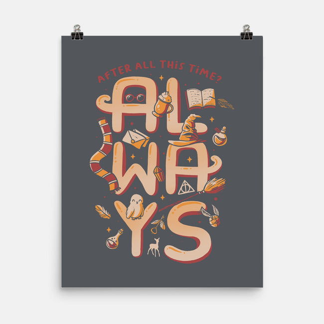 Always-none matte poster-eduely