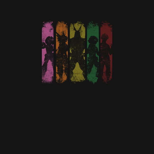 My Hero Shadows-none polyester shower curtain-Skullpy