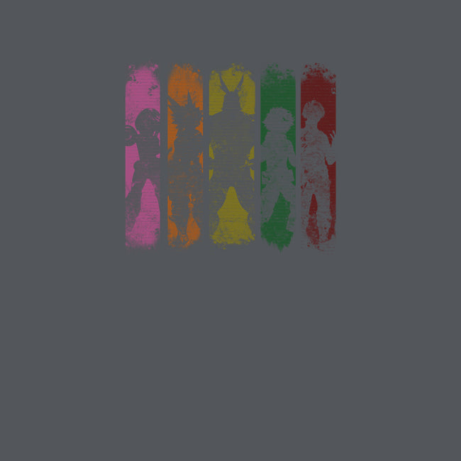 My Hero Shadows-none stretched canvas-Skullpy