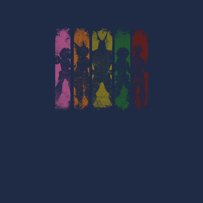 My Hero Shadows-none polyester shower curtain-Skullpy