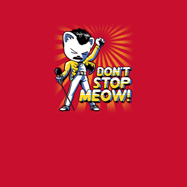 Don't Stop Meow-womens fitted tee-estudiofitas