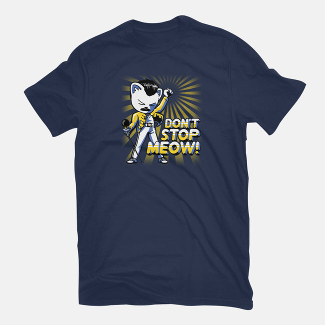 Don't Stop Meow-mens premium tee-estudiofitas