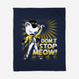 Don't Stop Meow-none fleece blanket-estudiofitas