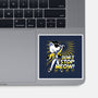 Don't Stop Meow-none glossy sticker-estudiofitas