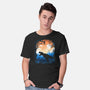 Sunset Rex-mens basic tee-albertocubatas