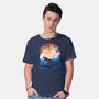 Sunset Rex-mens basic tee-albertocubatas