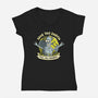 Bender Earth-womens v-neck tee-ducfrench
