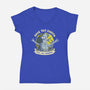 Bender Earth-womens v-neck tee-ducfrench