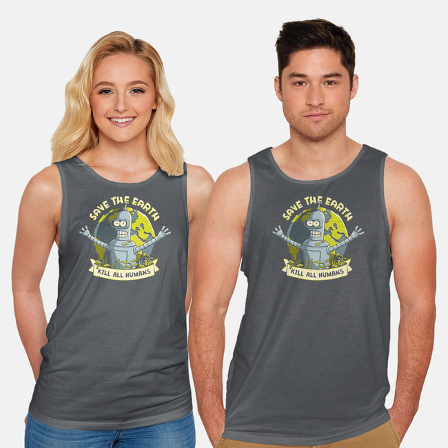 Bender Earth-unisex basic tank-ducfrench