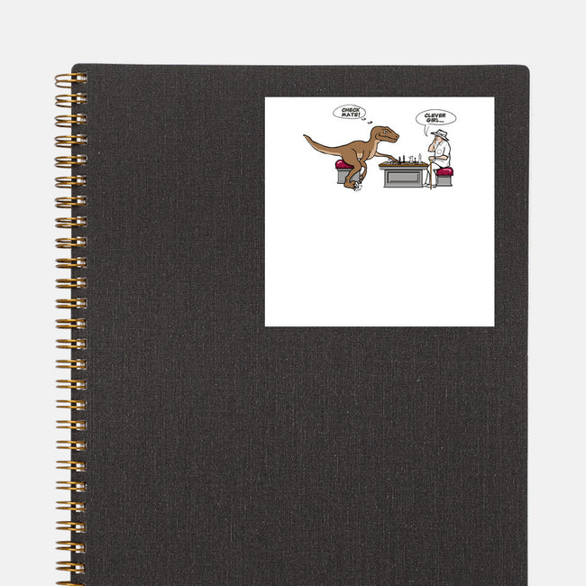 Checkmate-none glossy sticker-kimgromoll