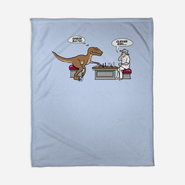 Checkmate-none fleece blanket-kimgromoll
