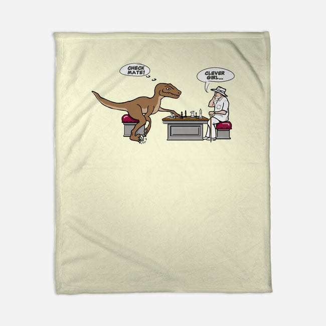 Checkmate-none fleece blanket-kimgromoll