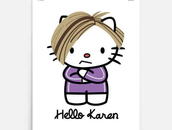 Hello Karen