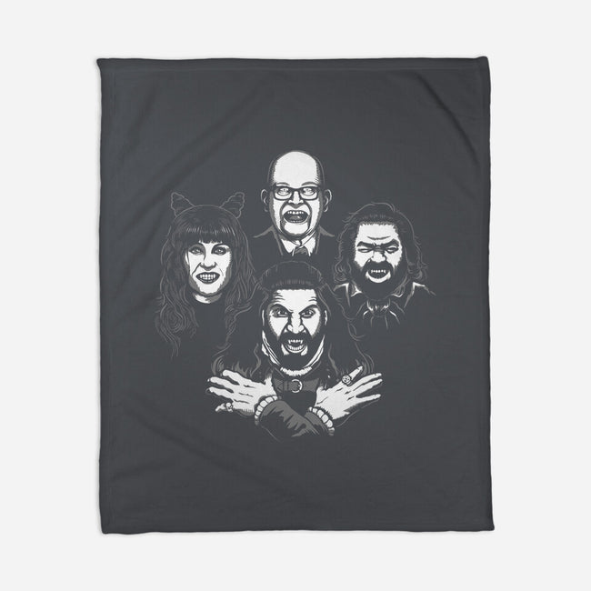 Bohemian Shadows-none fleece blanket-DCLawrence