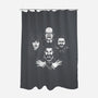 Bohemian Shadows-none polyester shower curtain-DCLawrence