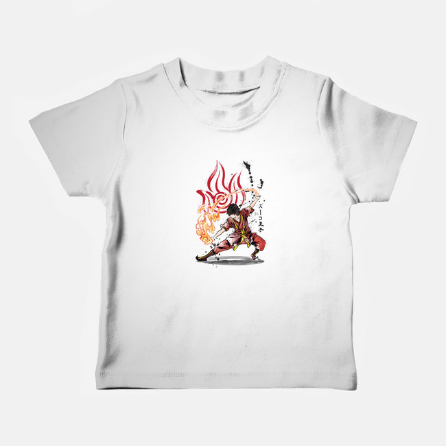 The Power of the Fire Nation-baby basic tee-DrMonekers