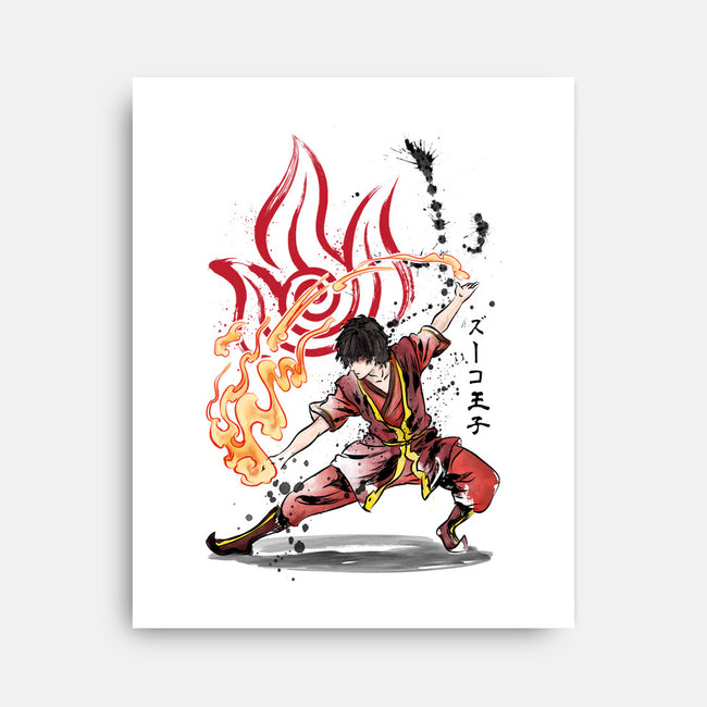 The Power of the Fire Nation-none stretched canvas-DrMonekers