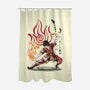 The Power of the Fire Nation-none polyester shower curtain-DrMonekers