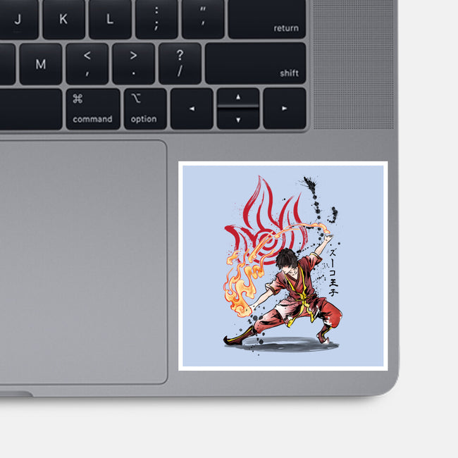 The Power of the Fire Nation-none glossy sticker-DrMonekers