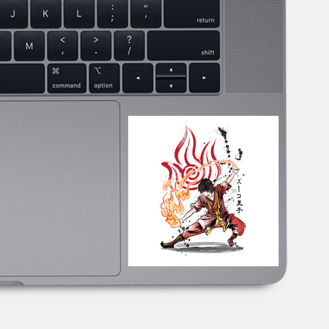 The Power of the Fire Nation-none glossy sticker-DrMonekers