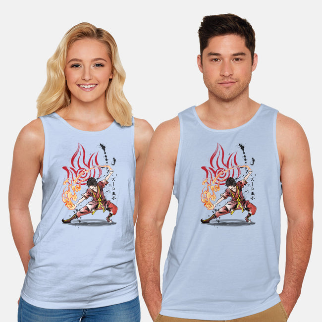 The Power of the Fire Nation-unisex basic tank-DrMonekers