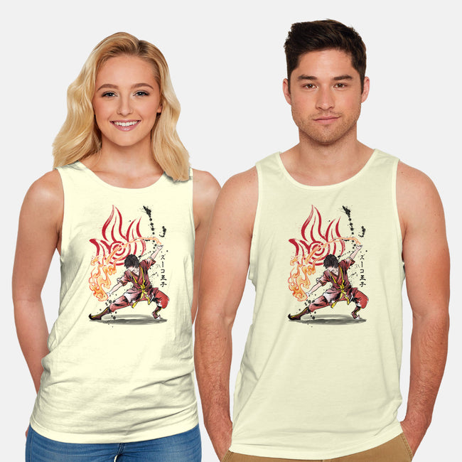 The Power of the Fire Nation-unisex basic tank-DrMonekers