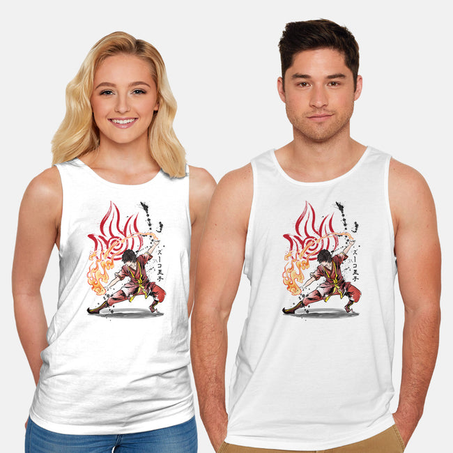 The Power of the Fire Nation-unisex basic tank-DrMonekers