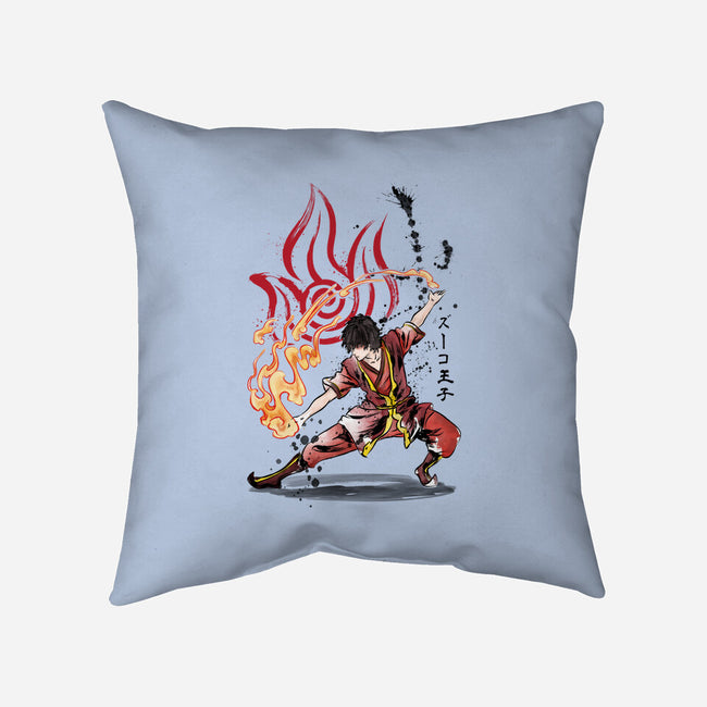The Power of the Fire Nation-none removable cover w insert throw pillow-DrMonekers