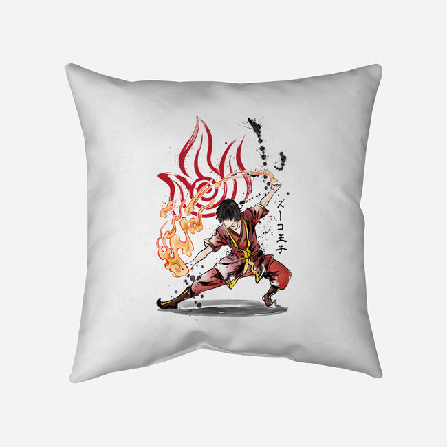 The Power of the Fire Nation-none removable cover w insert throw pillow-DrMonekers
