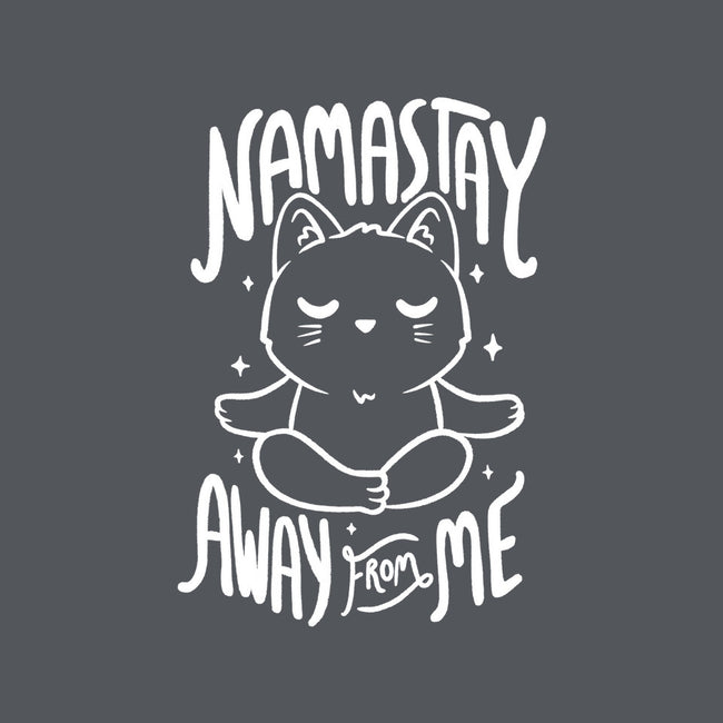 Namastay Away From Me-none beach towel-koalastudio