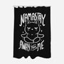 Namastay Away From Me-none polyester shower curtain-koalastudio