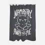 Namastay Away From Me-none polyester shower curtain-koalastudio