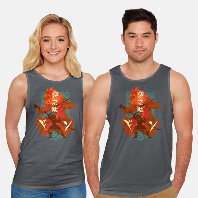 Boar Mask-unisex basic tank-hypertwenty