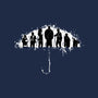 Under My Umbrella-none polyester shower curtain-rocketman_art
