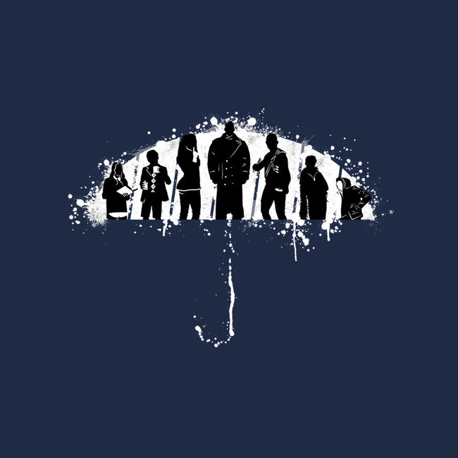 Under My Umbrella-none removable cover w insert throw pillow-rocketman_art