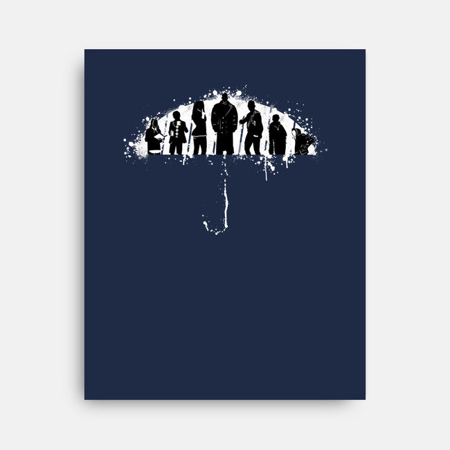 Under My Umbrella-none stretched canvas-rocketman_art