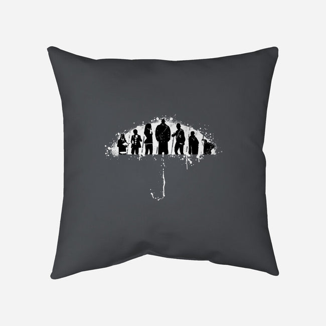 Under My Umbrella-none removable cover w insert throw pillow-rocketman_art