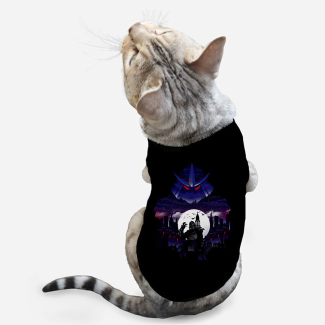 Supervillain Night-cat basic pet tank-dandingeroz