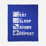 Rinse and Repeat-none fleece blanket-CoD Designs