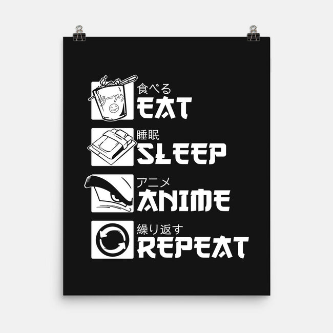 Rinse and Repeat-none matte poster-CoD Designs