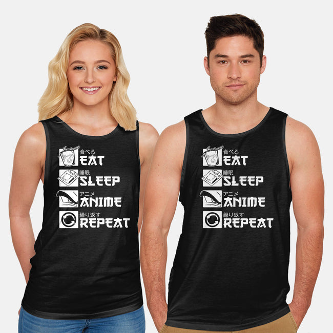 Rinse and Repeat-unisex basic tank-CoD Designs