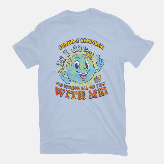 Friendly Reminder-unisex basic tee-Firebrander