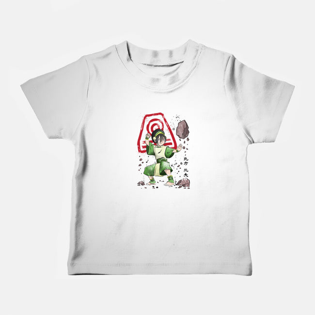 The Power of the Earth Kingdom-baby basic tee-DrMonekers