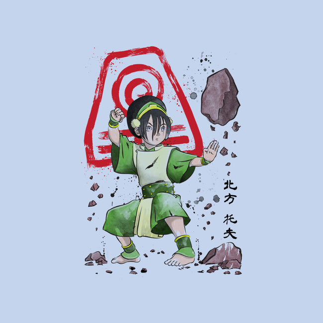 The Power of the Earth Kingdom-none polyester shower curtain-DrMonekers