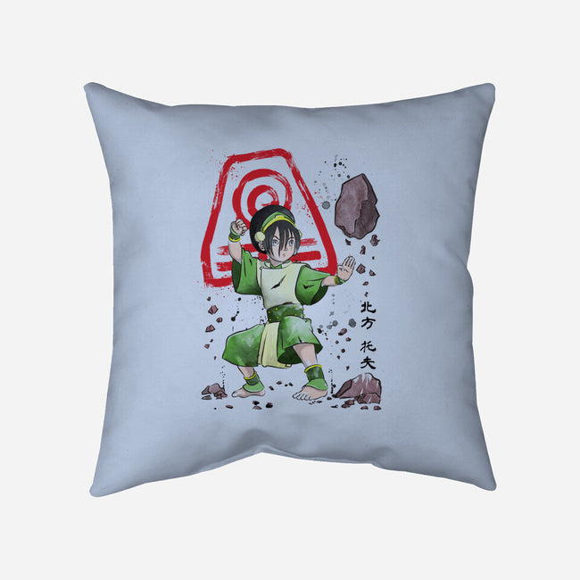The Power of the Earth Kingdom-none removable cover w insert throw pillow-DrMonekers