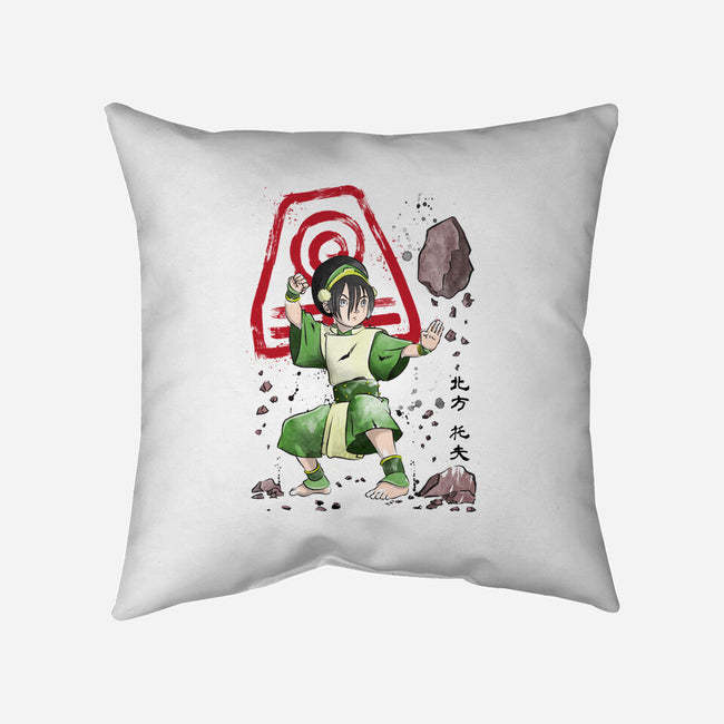 The Power of the Earth Kingdom-none removable cover w insert throw pillow-DrMonekers